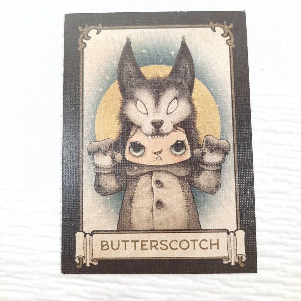 Gideon's Bakehouse #27 Butterscotch Trading Card 2023 Wave 2 Wolf Girl Disney